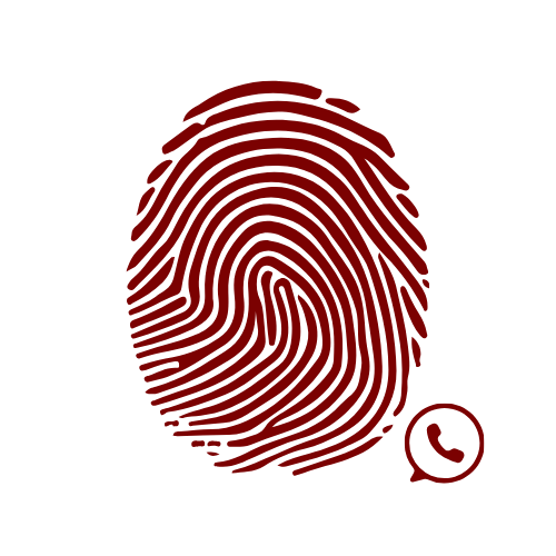 Thumb Impression Send it Through WhatsApp