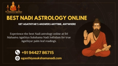 Best Nadi astrology online at Sri Mahasiva Agathiya Sukshama Nadi Jothidam offering authentic Agathiyar palm leaf readings for global seekers.