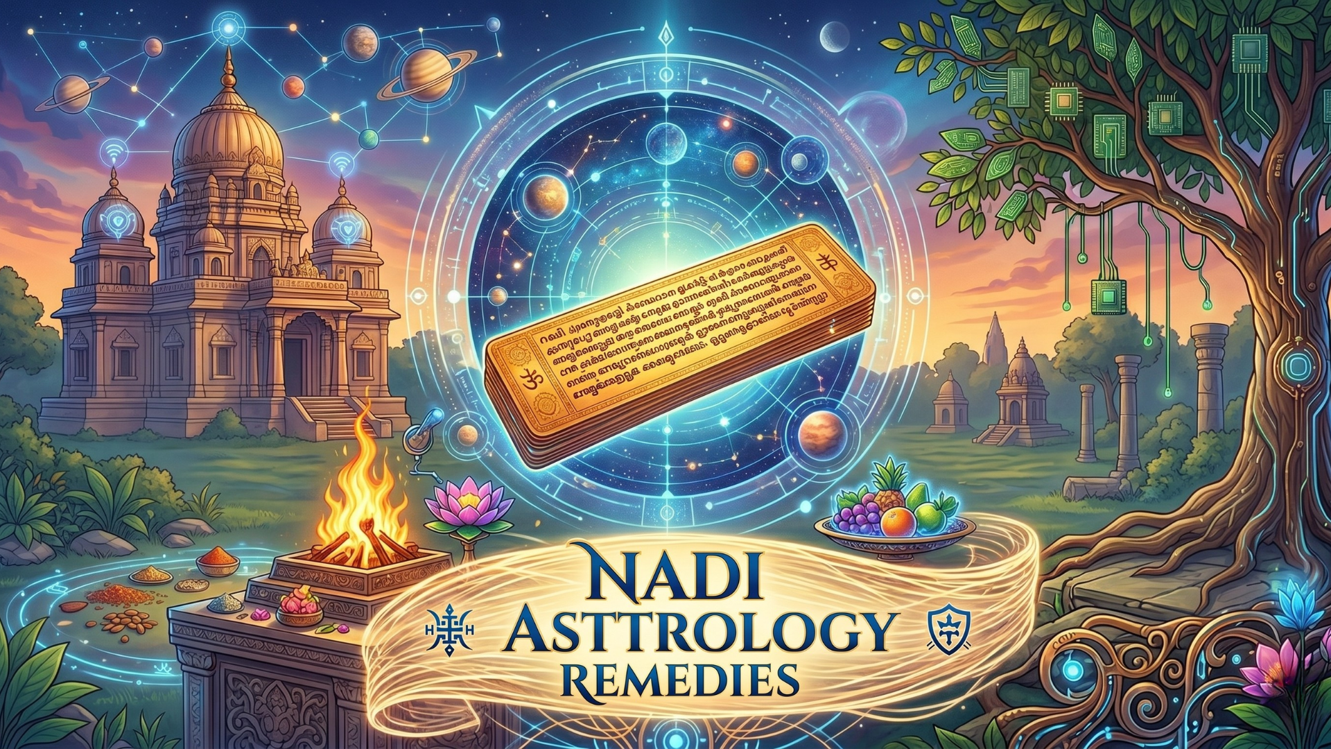 Ancient Nadi Astrology Remedies to Reduce Life Obstacles and Stress