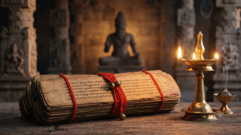 Authentic Olaichuvadi Jothidam Online: The Ancient Science of Your Destiny Written on Palm Leaves